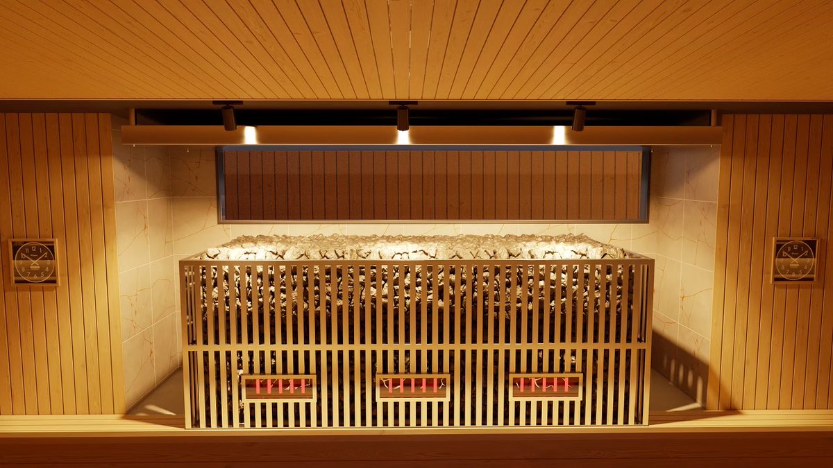 oricon's tweet photo. 「ととのう」の次元が違う 
世界最大級サウナ《MONSTER SAUNA》
吉祥寺駅前に2023年冬オープン❗

水着着用で利用可能、男女別専用エリアあり
https://t.co/ezbVey5YVP

▪収容人数100名の巨大サウナ室
▪アロマモイストサウナ
▪10分に1回滝のように大量の水が降り注ぐ「ナイアガラロウリュ」
など https://t.co/KCuLxzCaDu