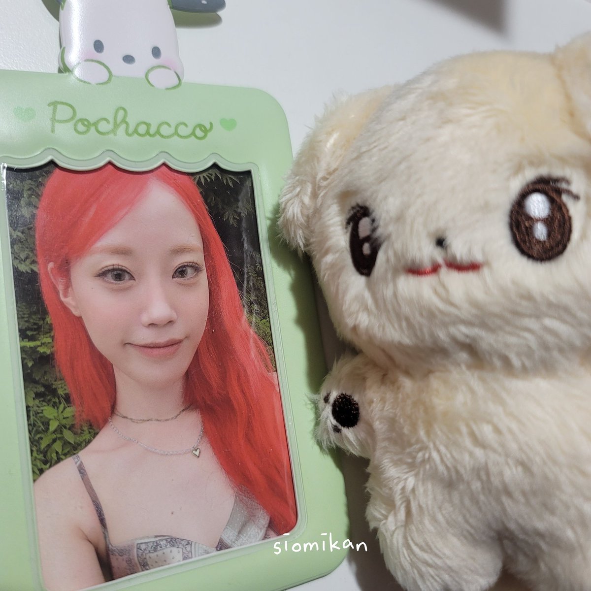 siomikan_kpopg's tweet photo. @hur_bbangdi
@hitthelights0_
저에게도 귀여운 아이가 도착했어요! 
감사합니다! 정말 귀여워요~♡♡♡
#허영지는지금도배고파 https://t.co/axO7kpMPyY