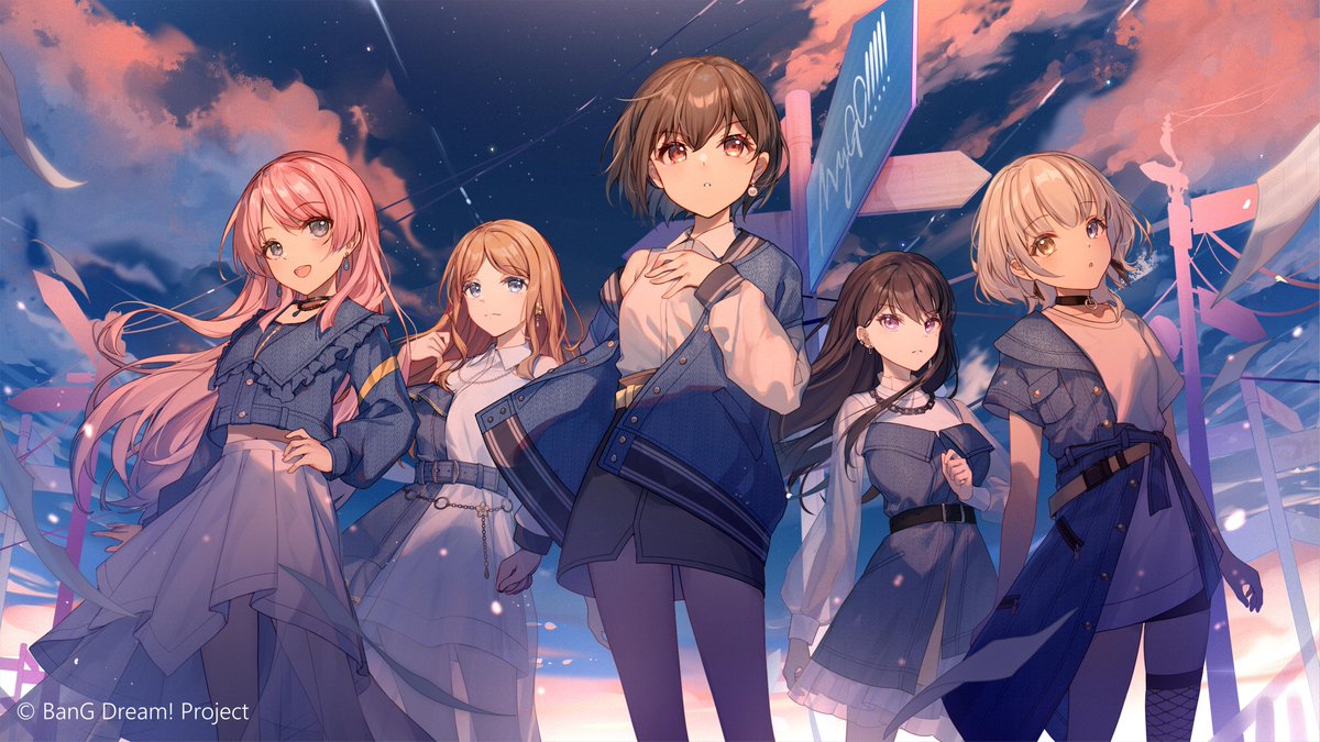 「BanG Dream It's MyGO!!!!!アニメ完結&Bilibili公」|Bison倉鼠のイラスト