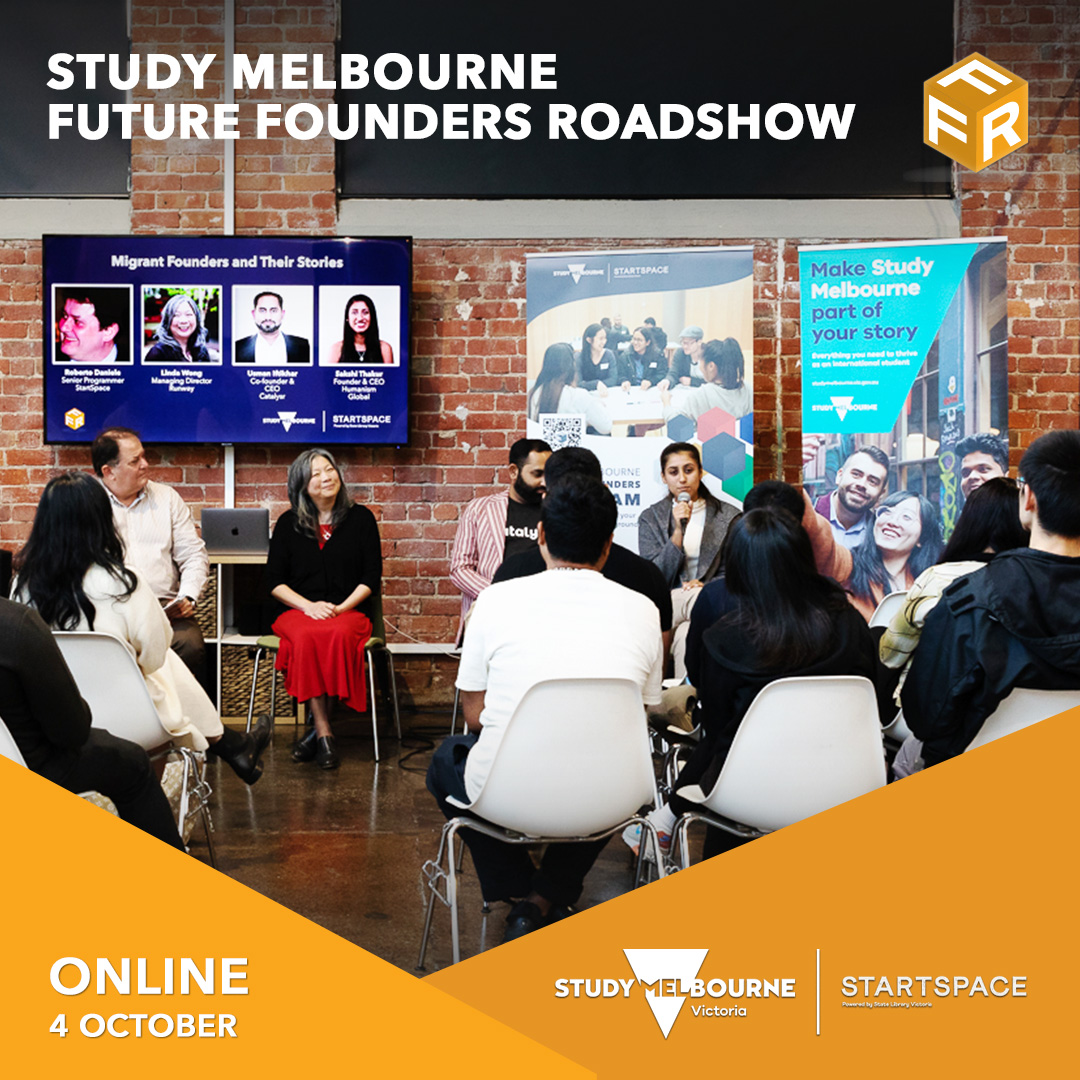 👋 Meet Devarshi Desai Future Founders Roadshow Online (4 Oct) Speaker:
🌱 Co-founder, Internash &amp; Studynash
🌟 Entrepreneurial Fellow - Monash Generator
🌟 Digital Marketing Specialist
👀 Over 4M content views on YouTube
🔗 Don't miss hearing Dev's story ow.ly/Ja3Y50PSeZs