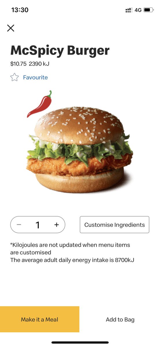 aboutbing's tweet photo. @maccas This is what I just got for a #McSpicy from McDonald’s Roma in QLD. Are you sure this is the same thing as that shown in the app? Do you really believe it is McDonald’s quality and worth more than $10 dollars?? https://t.co/IS0vo2crQu