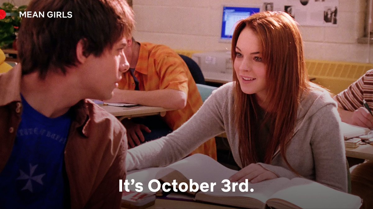 Happy Mean Girls Day to all who celebrate 🩷 #LindsayLohan #MeanGirls