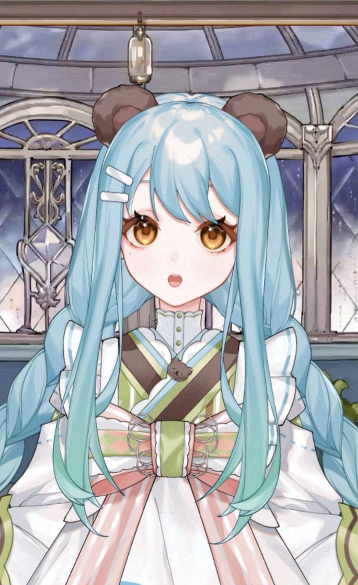 NibiruEN's tweet photo. A cute melon bear from virtual Causeway Bay~
Seems like she has some sort of secret power?
A mysterious maid cafe owner...
Come watch 5aa at https://t.co/MMXMa59jbC!
#Vtuber #VtubersUprisings https://t.co/OJHHgWOqup