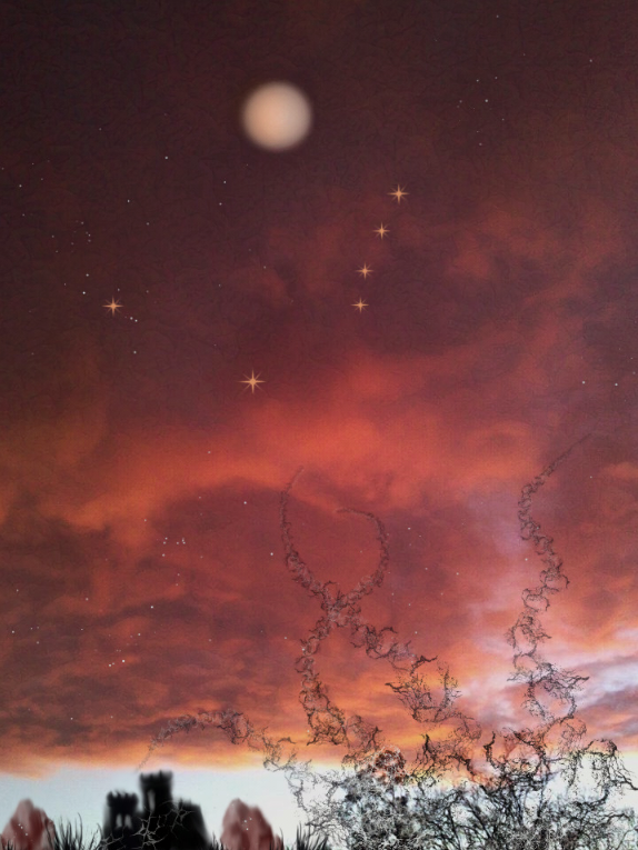 LabrynthKnight's tweet image. #photo #art #photoart #drawing 
&quot;Autumn Fairy Clouds.&quot;
W. Hess, Oct. 2023