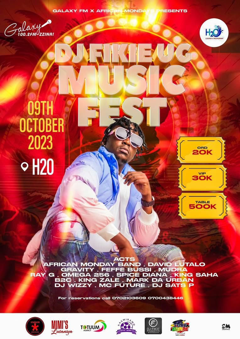 DJMAGICTOUCHUG1's tweet image. 🎧 Mark your calendars! Catch my hottest mixes ready to set the dance floor on fire at the #DjFikieMusicFestival on October 9th 🔥🎶 

 #MixMaster  | #MagicTouch