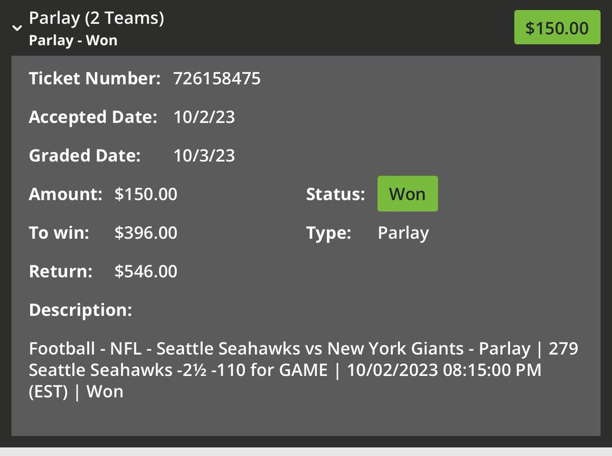 SotnBoogie's tweet photo. 3 Green Beans This Week ✅🫶🏾
#parlay #underdog #betonline #sportsbet #sportsbettingpicks https://t.co/dGLfoEGWxQ