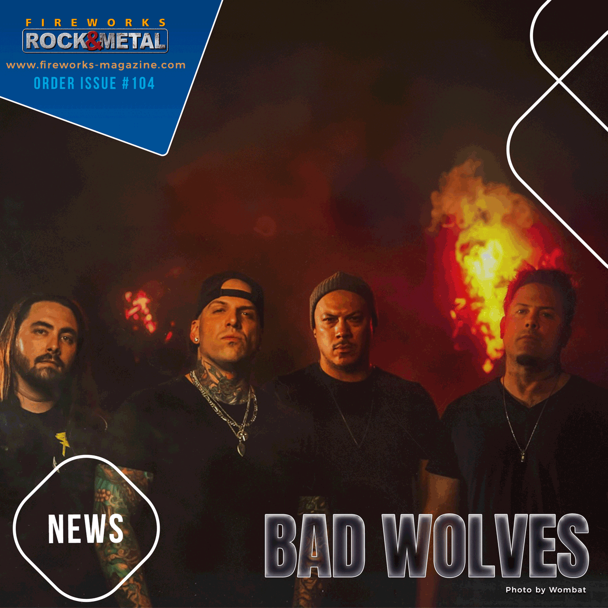 Fireworks_Mag's tweet photo. NICE! Bad Wolves - New Video For Title-Track "Die About It" Out Now.
https://t.co/aasQTm8eLz
@badwolves
--
Issue #104 is out NOW. Order it from https://t.co/WO2orU9Usf or buy from WH Smiths / McColl's.
#rock #metal #rockmusic #metalmusic #musicmagazine #badwolves #duffpress https://t.co/bKmUfCQpB5