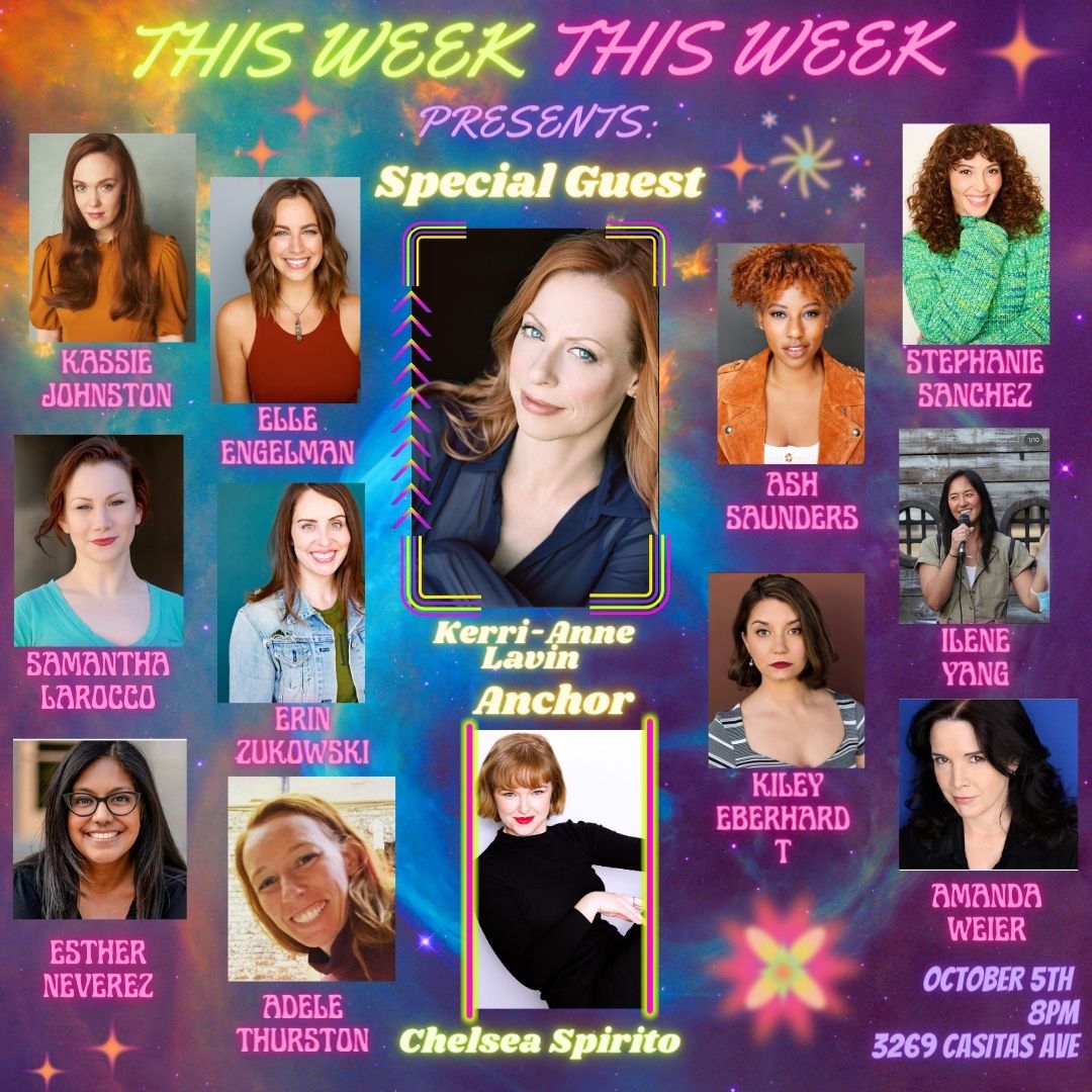 Check out this FABULOUS cast for Thursday's show for This Week This Week! 

Tickets on sale now <a href="/OpenFistTheatre/">Open Fist Theatre</a> 
#thisweekthisweek