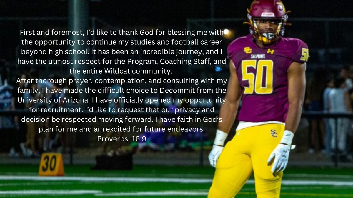 KeonaDavis34's tweet photo. God has given me peace trusting that this decision is aligned with His plan. Thank you all for your support.@BlairAngulo @adamgorney @CSing57 
 @On3Recruits @247Sports @247recruiting @Rivals @BFBaumgartner  @CoachEricRogers https://t.co/BETZ9JK8Lv