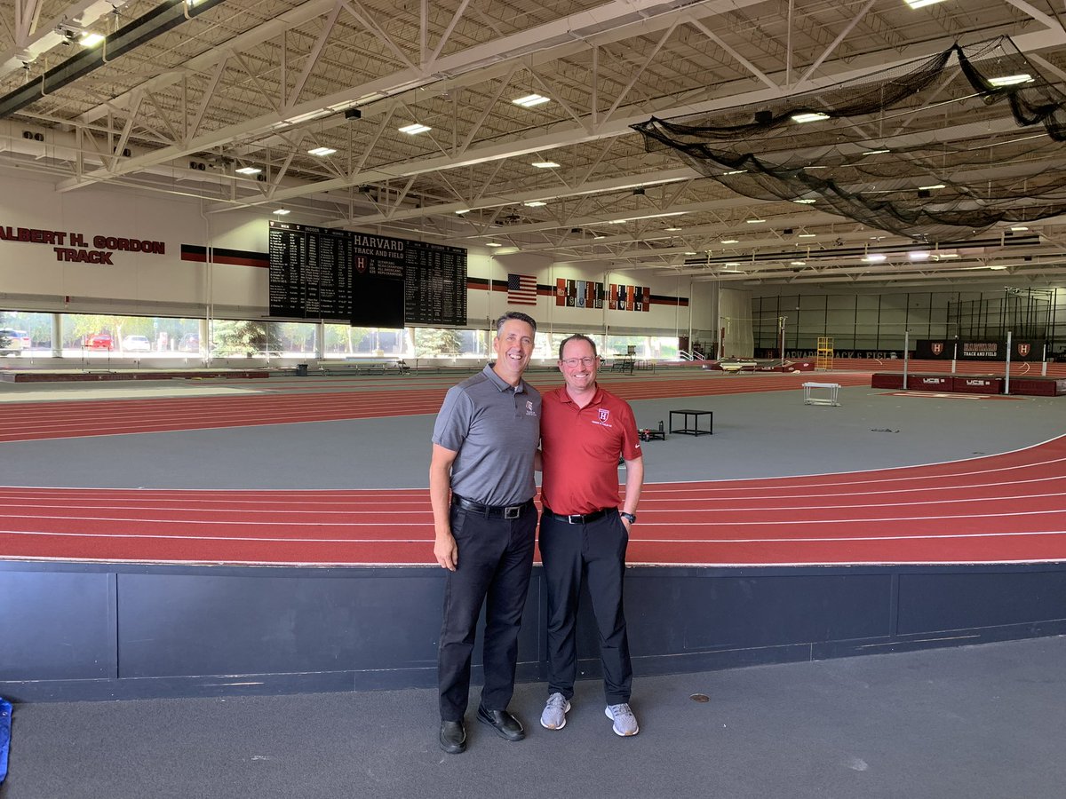 Coach Tom Earle visiting with coach MARC MANGIACOTTI about what makes Harvard track strong and vibrant! <a href="/twcasports/">Woodlands Christian</a> <a href="/MarcMangiacotti/">𝕄𝕒𝕣𝕔 𝕄𝕒𝕟𝕘𝕚𝕒𝕔𝕠𝕥𝕥𝕚 💥</a> <a href="/TomEarle8/">Tom Earle</a> #connectionsmatter