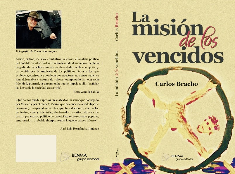 literaturainba's tweet photo. ¿Buscas una experiencia literaria enriquecedora?

Te invitamos a la presentación editorial de "La misión de los vencidos", de Carlos Bracho.

Participan: Betty Zanolli Fabila, Dionicio Morales y el autor.

🗓️ Domingo 8 | 12 h

📍 Sala Manuel M. Ponce del @PalacioOficial https://t.co/8JhiHyxTHQ