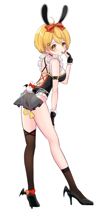 ホロメン全員兎化計画    7.メルちゃん #メルArt