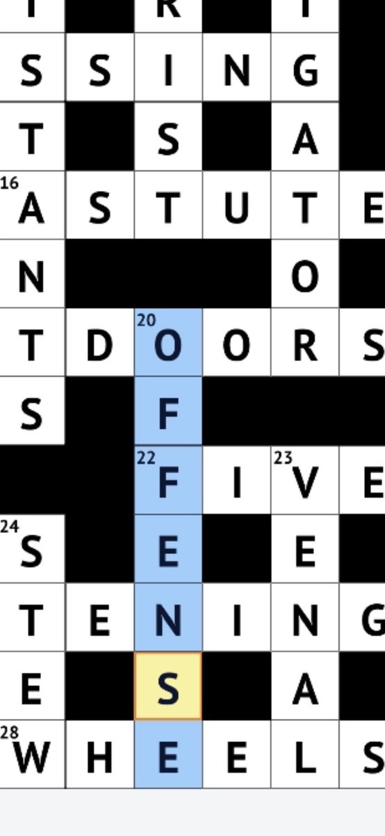 Australia, how do we feel about this answer in today’s <a href="/smh/">The Sydney Morning Herald</a> quick crossword? The clue was ‘transgression’. I’m mildly offended.