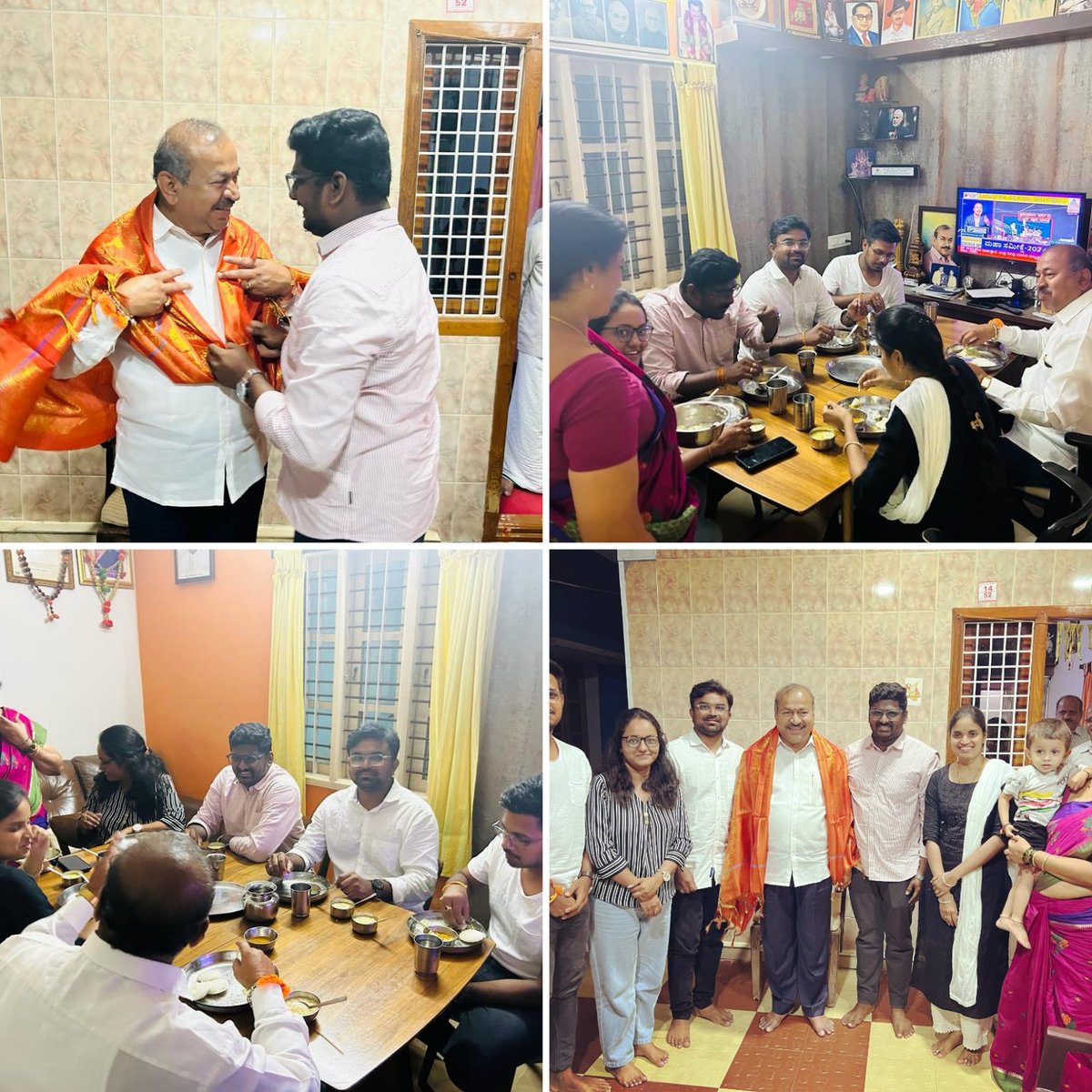 BPagadakula's tweet photo. At the time of visit to Shivamogga @chennibjp Shivamogga MlA, your kindness and hospitality makes us happy sir.. Thank you sir https://t.co/2ZQYxSJOH3
