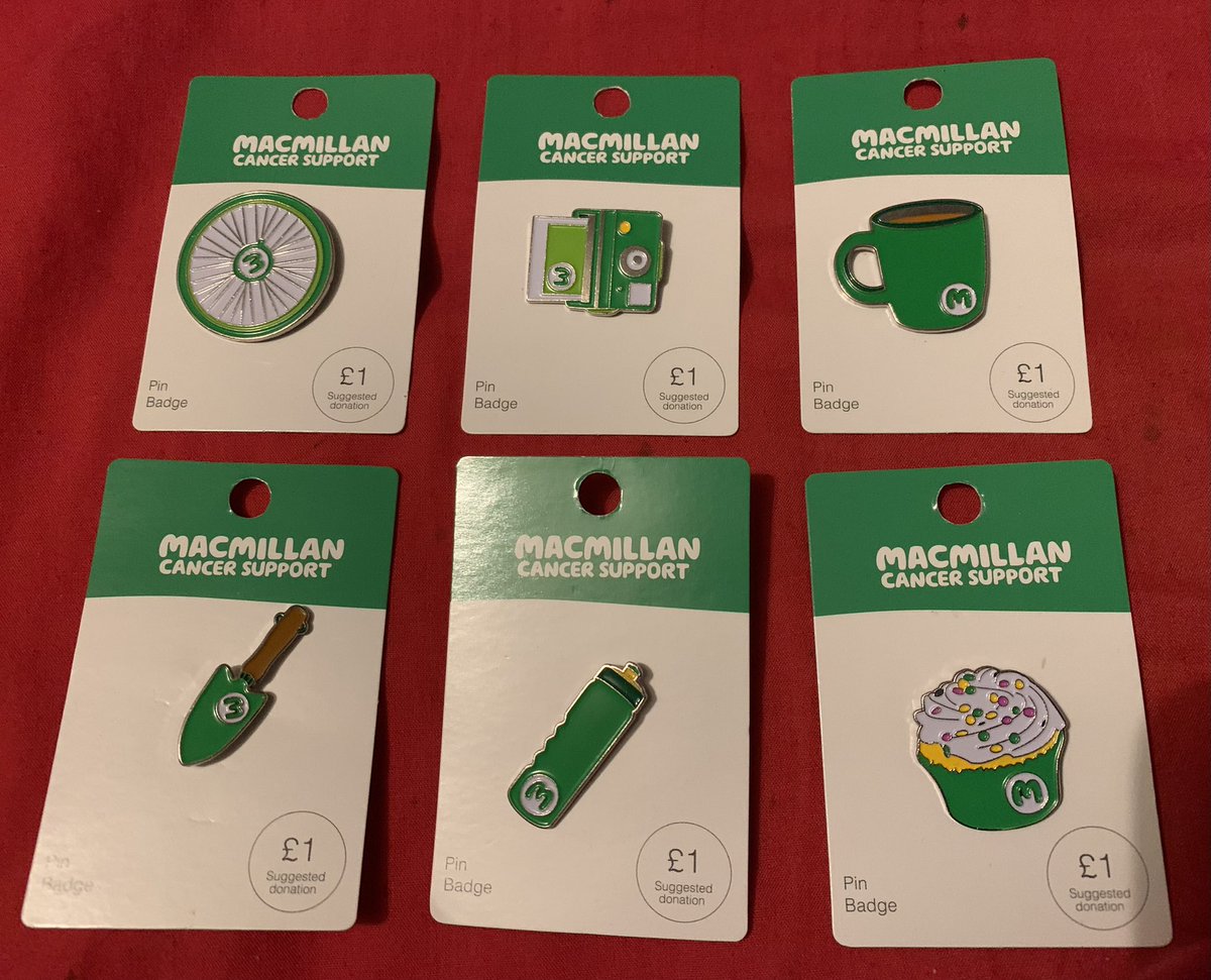 Here’s the latest Pin Badges by @macmillancancer , that I’d got afew days ago from my local pub at The Good Intent, Hornchurch.

Please support Macmillan Cancer.
#PinBadges #MacmilanCancerSupport #Donations #Hornchurch #Essex #GreeneKing #thegoodintent