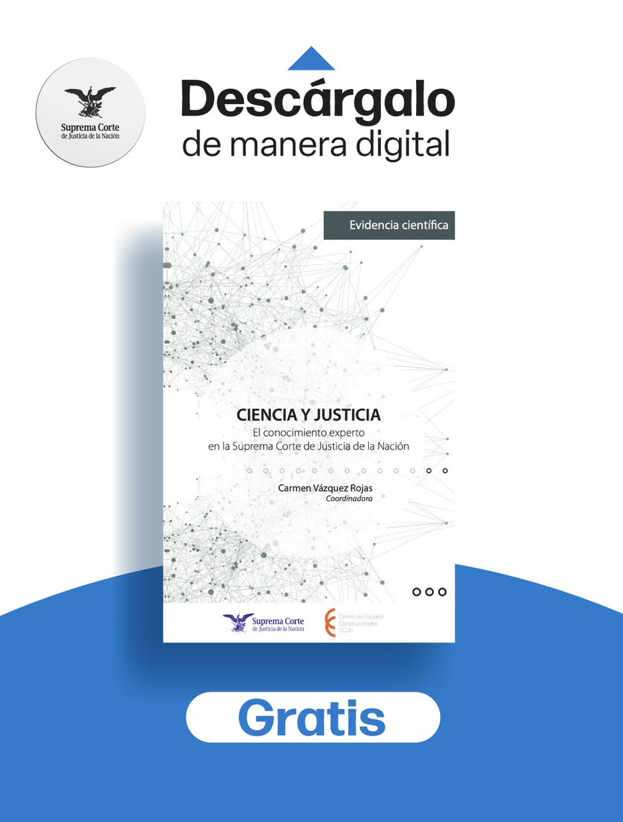 Conoce las sentencias de #LaCorte en las que el conocimiento especializado ha sido fundamental para visiblizar temas como la discriminación indirecta Descarga y consulta el libro del @CEC_SCJN 📘Ciencia y Justicia. El conocimiento experto en la SCJN bit.ly/3ozb4Wn