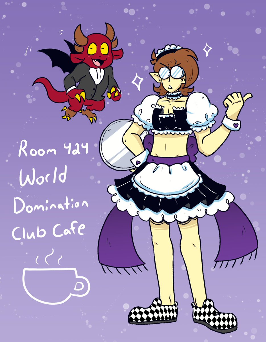 I love silly villains and their silly henchmen ❤️☕️
 #sparkleonraven