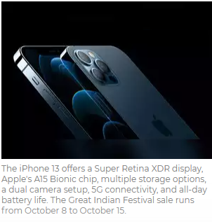 📱 Exciting news! Get ready for the iPhone 13 at an 'unbelievable price' during the Amazon Great Indian Festival! 🔥🎉 #iPhone13 #AmazonGreatIndianFestival #UnbelievableDeal