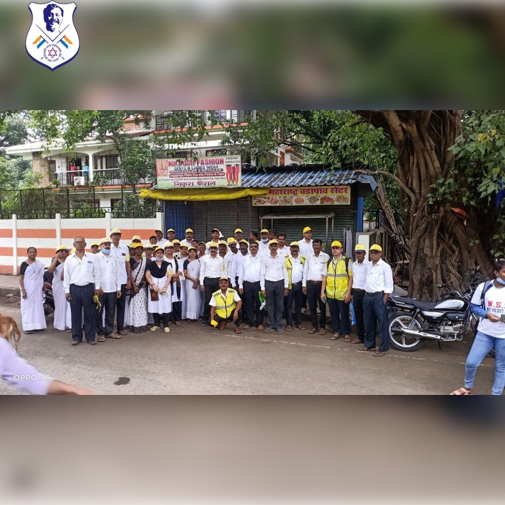 #SwachhataHiSeva: On 1st October 2023, #DisasterManagement Volunteers (DMVs) of @AniruddhasADM performed Swacchata Seva at various locations outside Mumbai such as #Badlapur, #Palghar, #Miraj etc. at the request of local government authorities to contribute towards @SwachhBharat