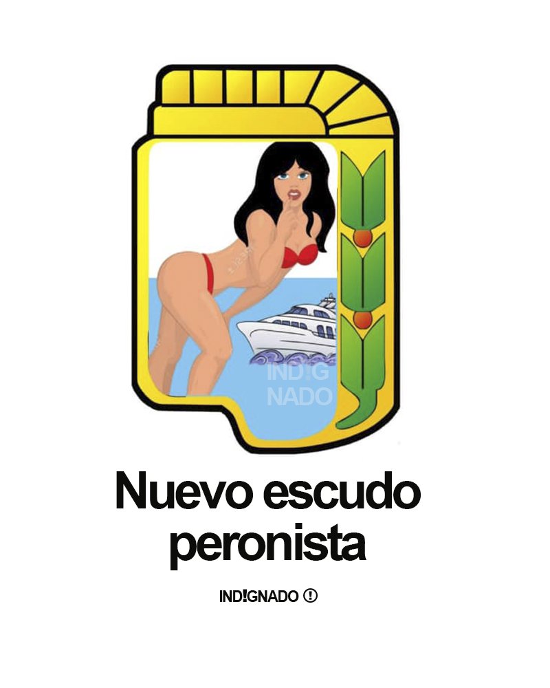 indignadoxd's tweet photo. TE GUSTA EL NUEVO ESCUDO PERONISTA?

1 - SI "VIVA PERÓN" ✌️
2 - LOS QUIERO PRESOS

Gracias: @DEBORAHKAHAN1 https://t.co/bicUvL9pqT