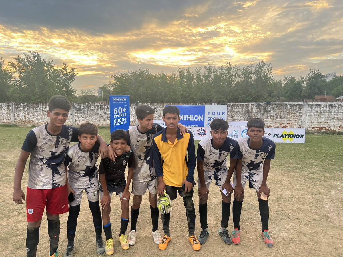 ⚽️ We at Playknox are proud to have partnered for the <a href="/Decathlon_India/">DecathlonSportsIndia</a>  Lucknow Futsal Champions League organised by Elix Sports Footify Soccer Academy . 400 school children participated in the tournament 🏟️ 

#sportsbiz #grassrootsfootball <a href="/IndianFootball/">Indian Football</a>