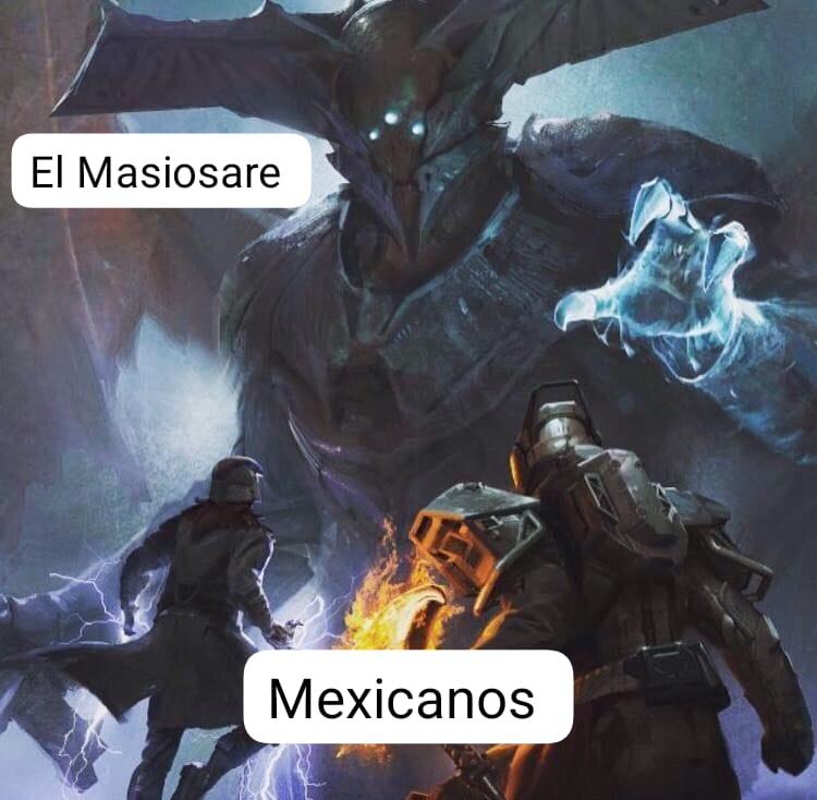 Caitro0's tweet photo. @Bungie No se dejen engañar, eso solo diría un masiosare!!! https://t.co/YA4yx2N32y