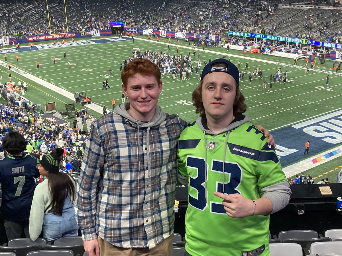 What a game to be at with my family and the best color guy in the NATION!