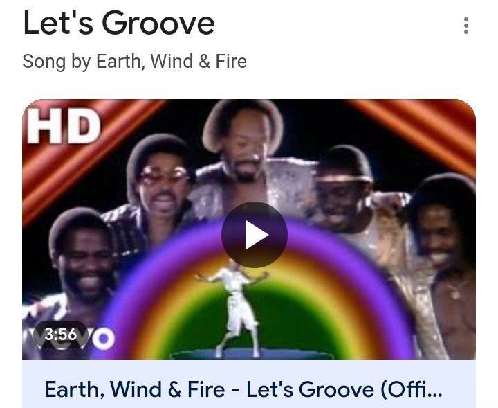 Let's Groove. By Earth, Wind, and Fire. Written and Produced By Maurice White. Released September, 1981. This is an Absolute Dance Masterpiece! Timeless 2 this day. It went No.3 on the Hot 100, and No.1 on the RandB Chart! A Fan Favorite to this Day!!! 🎵🔥💯