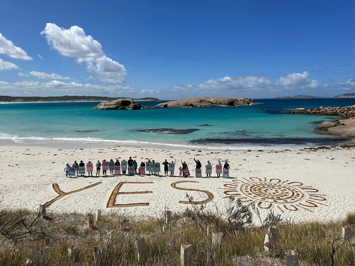Can you tell summer's coming?

So is a resounding YES 

#EsperanceForYes #VoteYes23