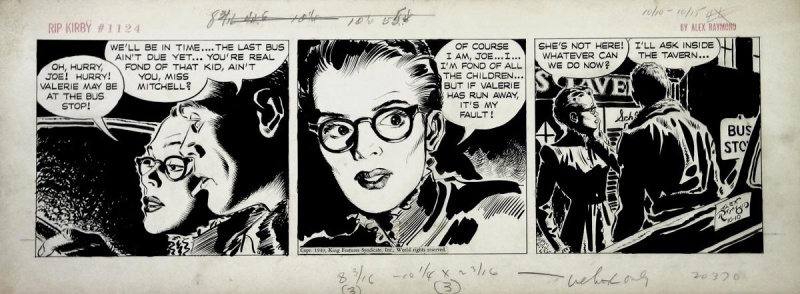 In his own way as much of a father to the American comic book as Will Eisner, originating or popularizing half the ideas Golden Age cape comics had to offer in FLASH GORDON alone, and continuing to innovate right up until his death with RIP KIRBY. Unimpeachably iconic ⚡️