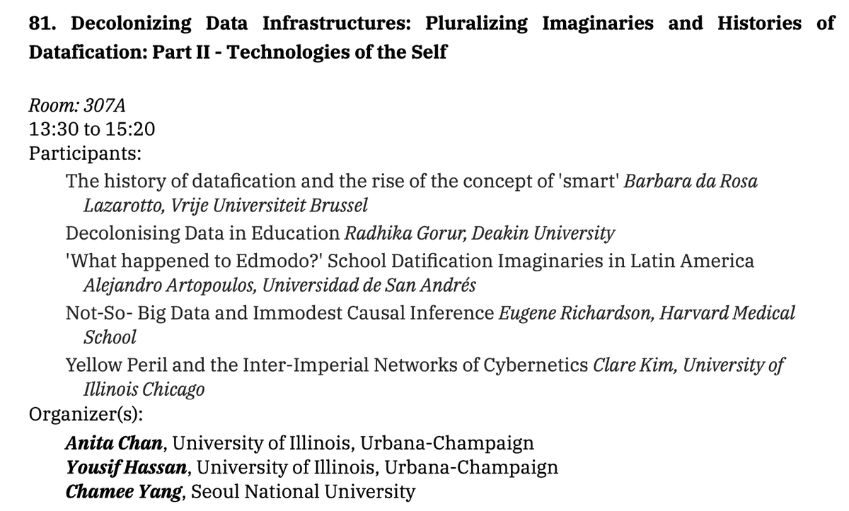 barbararlaz's tweet photo. Very happy to share the program of the @4sWeb  conference on Nov 8th that will take place in Honolulu. Unfortunately, I won't be able to join them in person but I hope my online contribution is as enjoyable :) https://t.co/k0FVqvWTCI