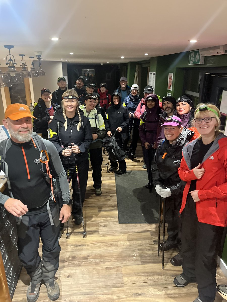 harrogatehcc's tweet photo. Our challengers have set off on the first peak #bennevis Huge good luck to #teamorange. Raising vital funds to benefit @HarrogateNHSFT. Good luck everyone 🥳 https://t.co/4Prp6AAXAO