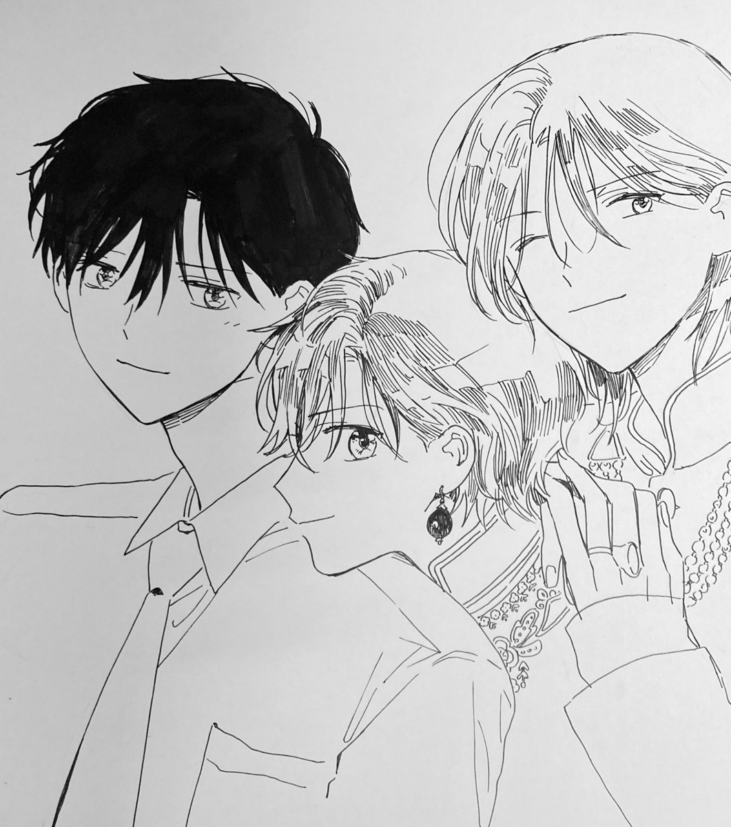 3人組はかわいいね 