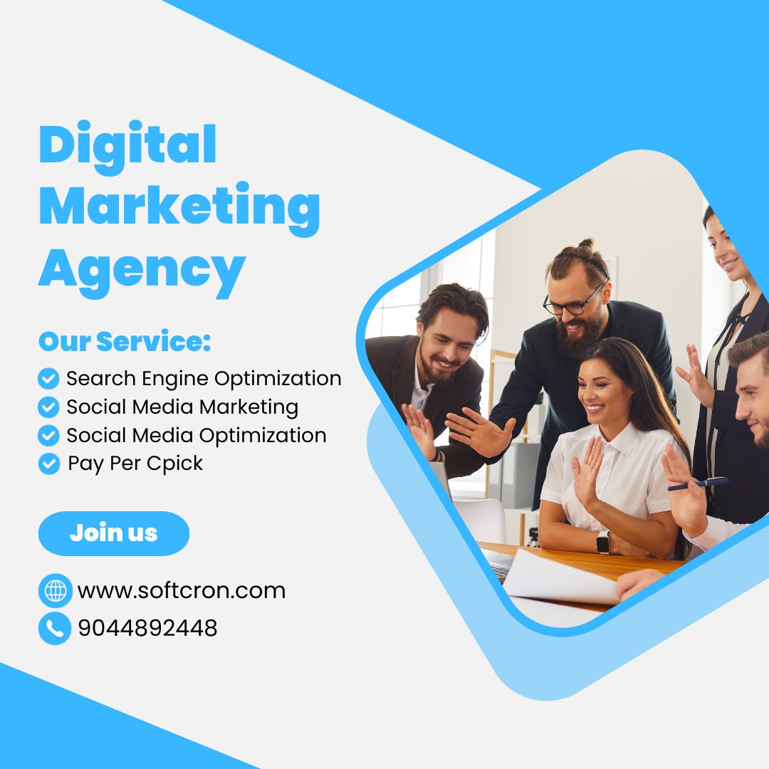 softcron's tweet image. Our expert digital marketing services in Rohtak will make your brand shine brighter than ever before
Contact us : 9044892448
Visit our website : softcron.com/search-engine-…
Hashtag :
#digitalmarketing #softcrontechnology #marketing #socialmediamarketing #socialmedia #business #seo
