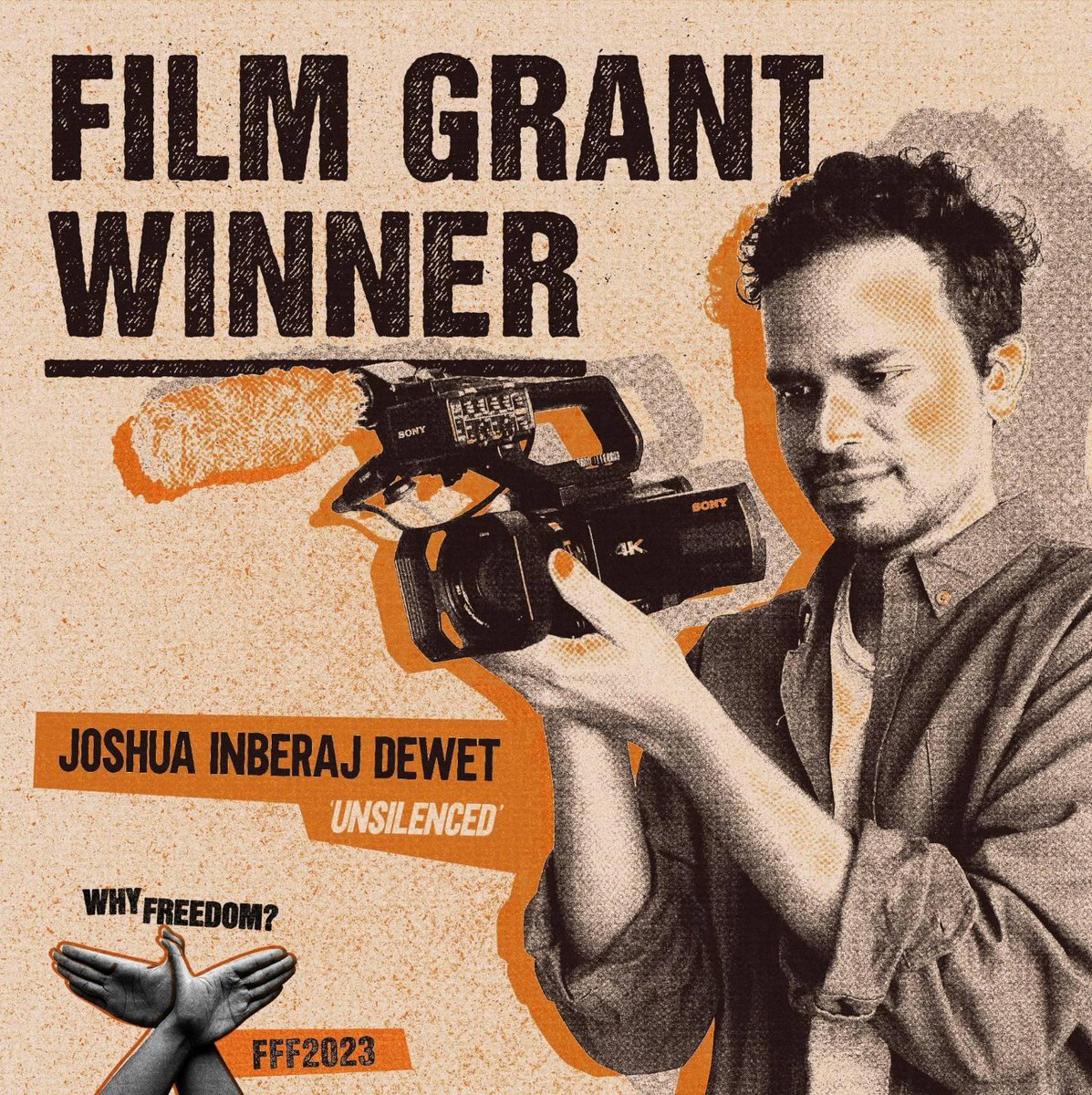 freedomfilmfest's tweet photo. 1/ Congratulations to Joshua Inberaj Dewet! Joshua is one of two Freedom Film grantees in Malaysia for 2023. Joshua’s film will tackle the issue of male sexual violence, a story that often goes untold in the mainstream.
#socialfilm #socialchange #whyfreedom #freedomfilm #docu https://t.co/FY5OynrGZ6