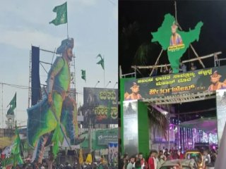#Shivamogga (#Karnataka) में ईद की शोभायात्रा पर अज्ञातों द्वारा पथराव किया जानेपर मुसलमानों द्वारा हिन्दुओं के घरों पर पथराव !

लाठी चलाकर पुलिस ने परिस्थिति को नियंत्रण में लाया ! विधिविरूद्ध जमावबंदी (गैरकानूनी सभा) के आदेश लागू !

#TipuSultan द्वारा हिन्दू योद्धा की हत्या