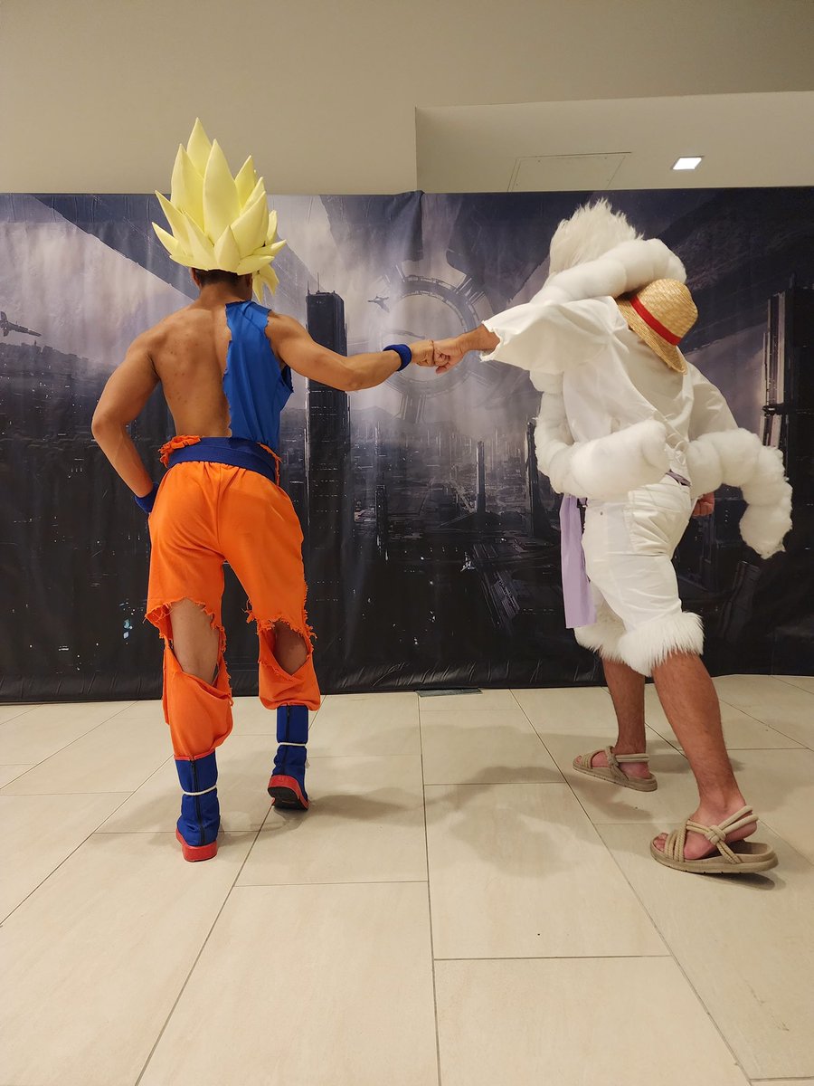 enan_mar's tweet photo. @Shotwilly Cosplay inspiration 🫶🥹 #gokucosplay #luffycosplay #supersaiyan #gear5 https://t.co/b8yWW0GJe1