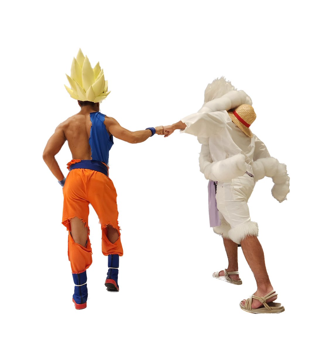 enan_mar's tweet photo. @Shotwilly Cosplay inspiration 🫶🥹 #gokucosplay #luffycosplay #supersaiyan #gear5 https://t.co/b8yWW0GJe1