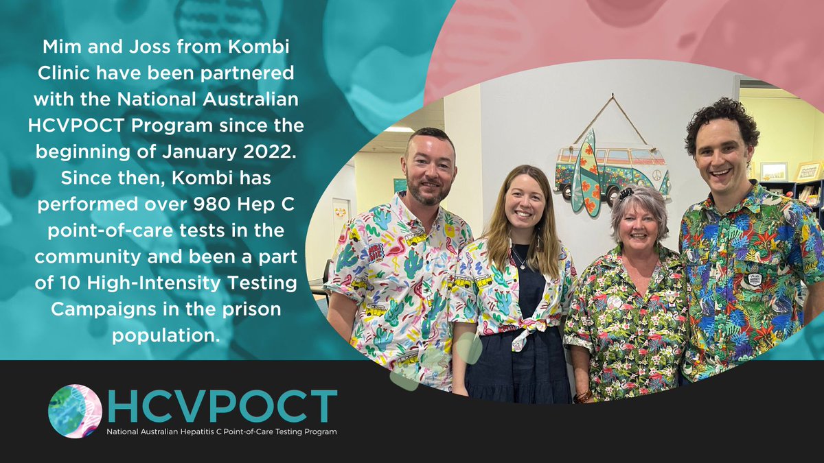 <a href="/ClinicKombi/">Kombi Clinic</a> continues to lead the way with the number of Hep C point-of-care tests performed as a part of the National Australian <a href="/hcvpoct/">National Hep C Point of Care Testing Program</a> Program. We are so proud of them and all their work #makingliversgreatagain #endHep2030 #HepC