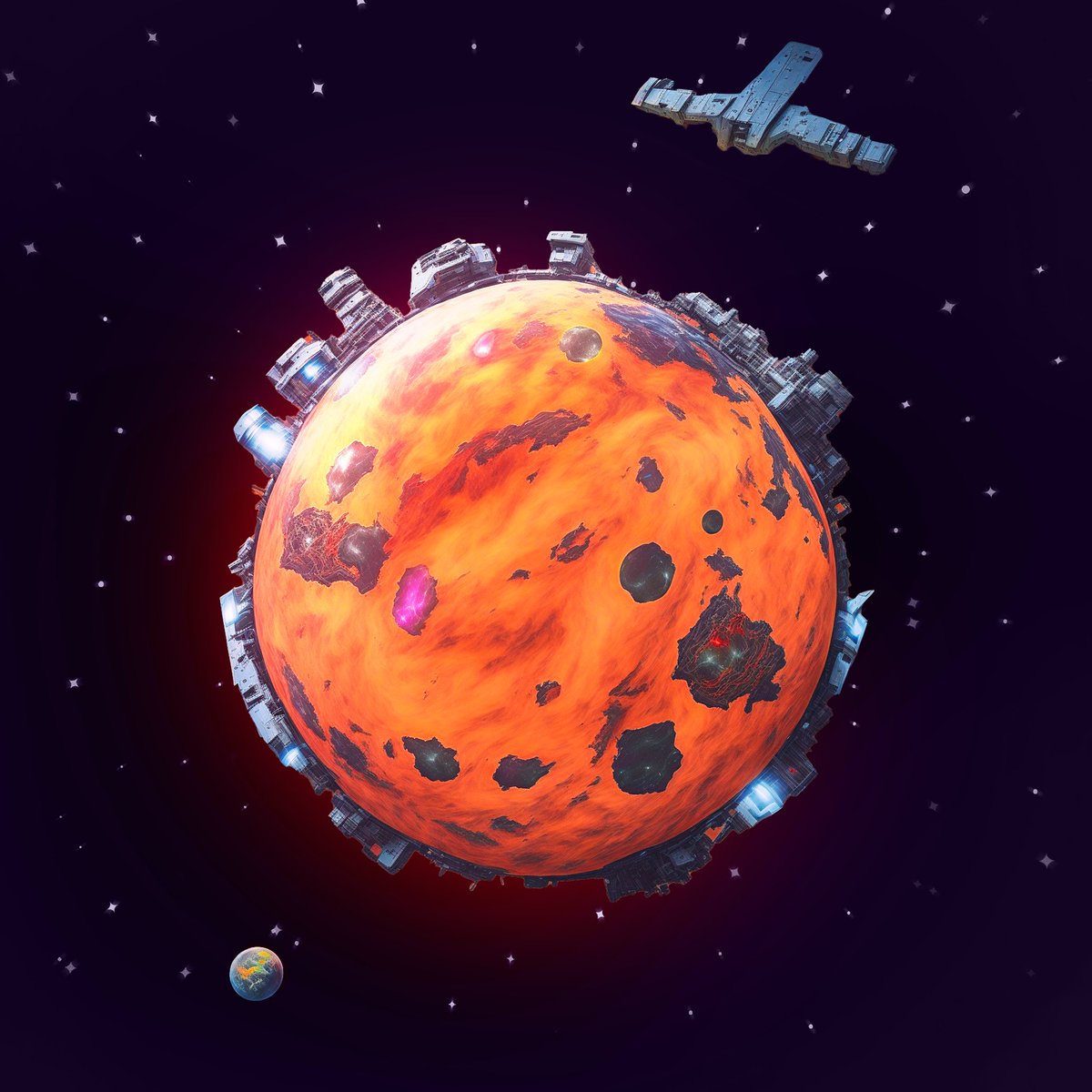 supercodegames's tweet photo. 🌌🚀Embark on an epic journey through the cosmos with 𝐏𝐥𝐚𝐧𝐞𝐭 𝐁𝐮𝐢𝐥𝐝𝐞𝐫! Create, evolve, and conquer in this epic cosmic adventure.

𝐀𝐧𝐝𝐫𝐨𝐢𝐝: https://t.co/8Y0tKg2GVJ
𝐢𝐎𝐒: https://t.co/Tv7ZoXmfex

Download now and let the evolution begin! 🌟

#SupercodeGames https://t.co/v0zhJdY2ix