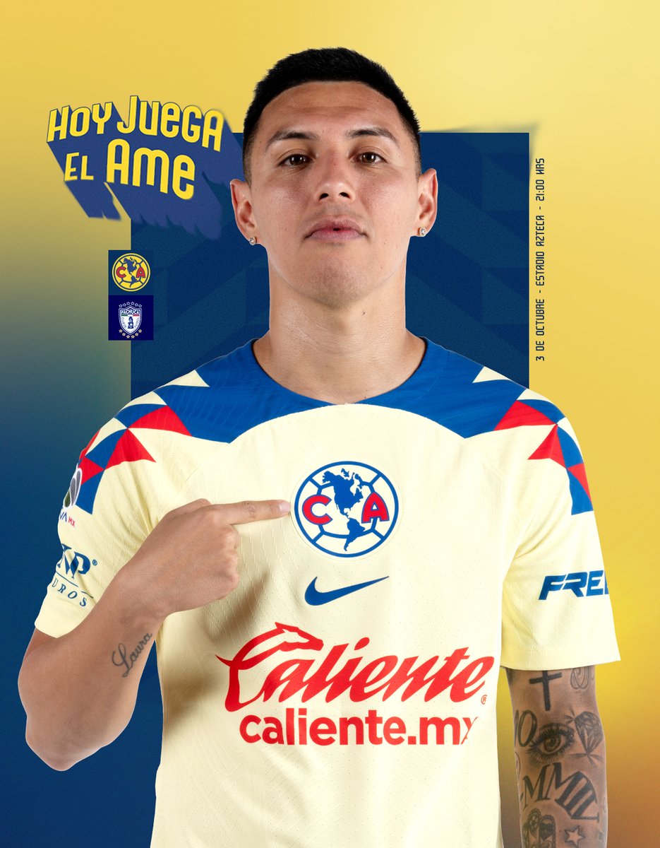 ClubAmerica's tweet photo. ¡HOY JUEGA EL AME! 🦅 https://t.co/0SJVrBY73s