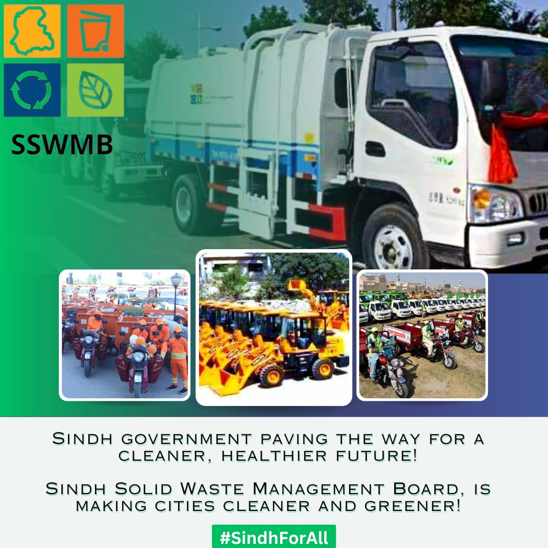 SahitoMir's tweet photo. Sindh Solid Waste Management Board by Sindh Government
#SindhforAll https://t.co/wlz05W03QV
