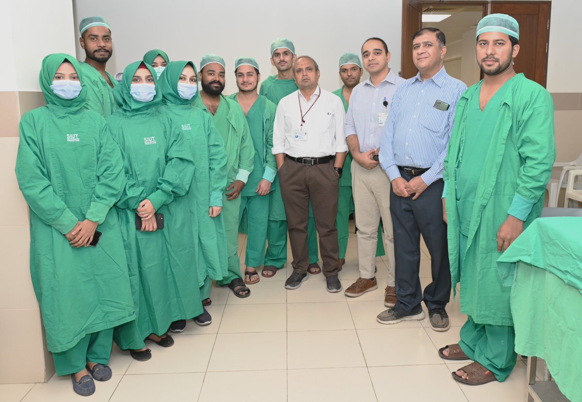 SIUT Pakistan tweet media