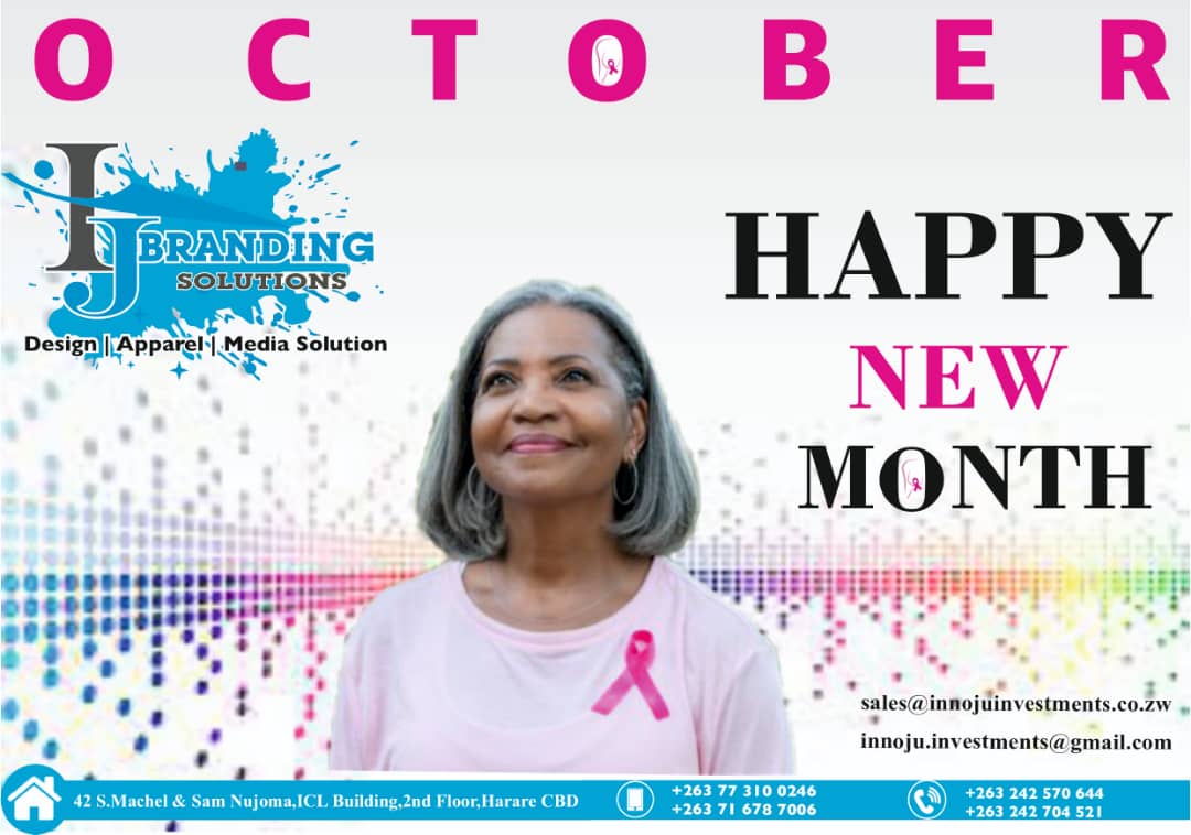 InnojuBranding's tweet photo. This #month of #October is #BreastCancerAwarenessMonth held annually and is there to promote screening and prevention of #breastcancer. @JuniorJambaya @ndunex1 @munyabless @deemachiri @MoHCCZim #Tuesday #tuesdaymotivations #October2023 #Zimbab https://t.co/D4scAVNHKi