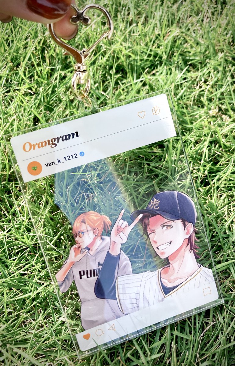 「実はもう一つ自分用に作ったのが届いて…インシュタ風ヴァンレンデート 」|hico🧡🧡原稿のイラスト