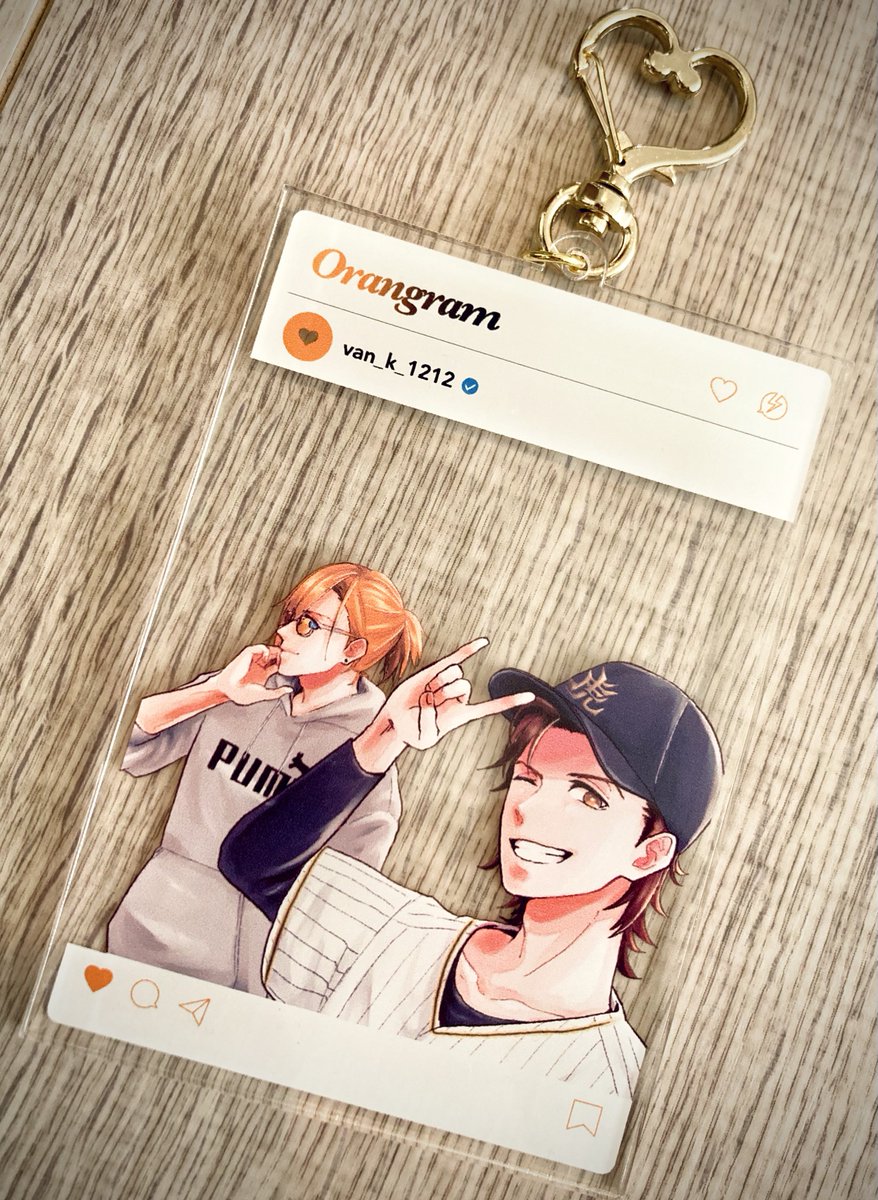 「実はもう一つ自分用に作ったのが届いて…インシュタ風ヴァンレンデート 」|hico🧡🧡原稿のイラスト