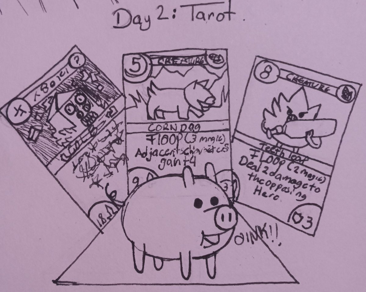 PumpkinThreat28's tweet photo. Day 2:
Tarot
Ajfjsjaja no tenia muchas ideas para este pero creo que quedó decente sjdjsjsjs
#inktober2023 #inktober2023day2 #Inktober #AdventureTime #HoraDeAventura #cardWars https://t.co/cBtDsoEXKb