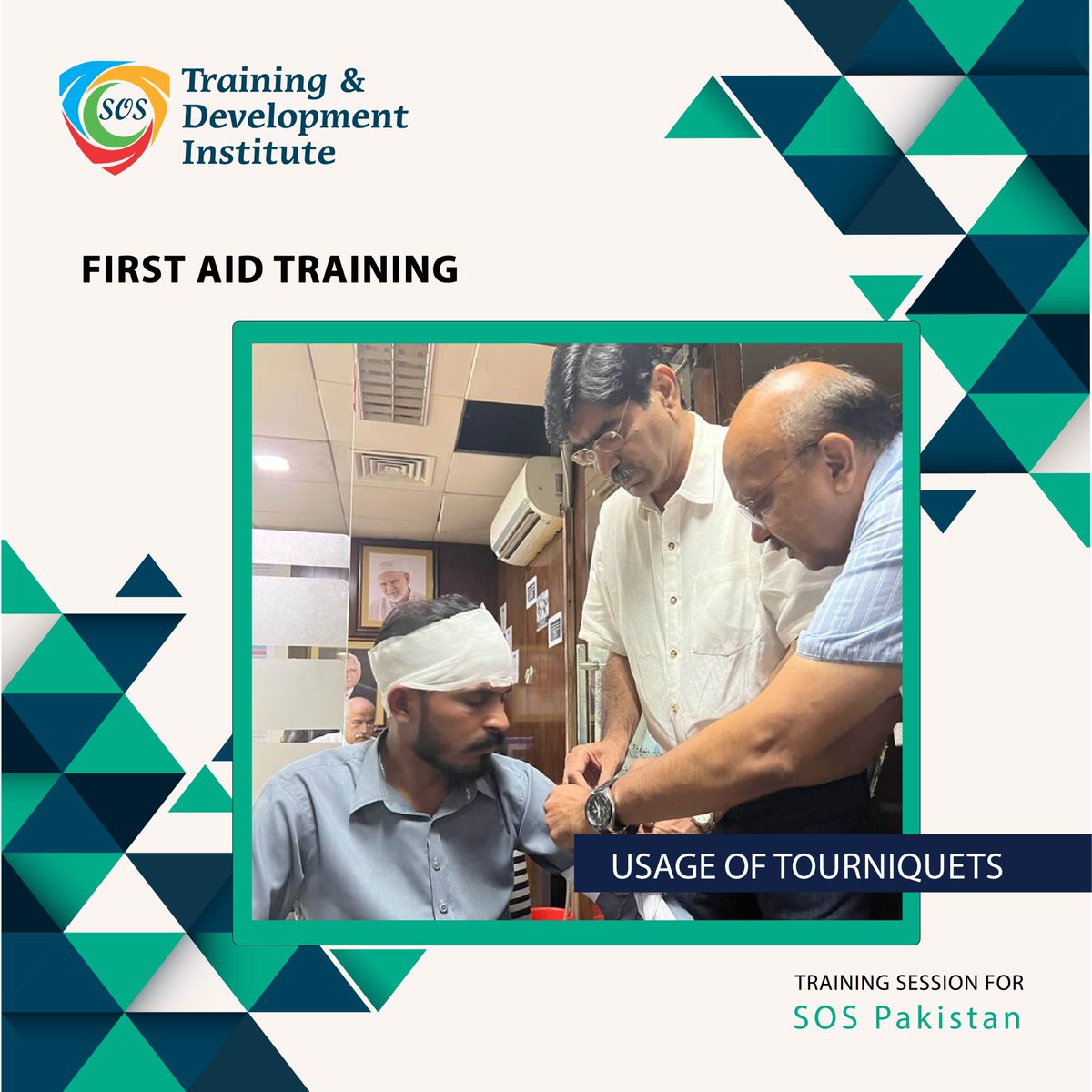 SOS_Training_'s tweet photo. First Aid Training program at SOS Training Institute. Book our training for your organization,
@arooj.malik@sospakistan.net or +92 331 4123291. #sostraininganddevelopmentinstitute #AroojMalik #SOS #professionaldevelopment#FirstAid https://t.co/DpaoTOnpEW