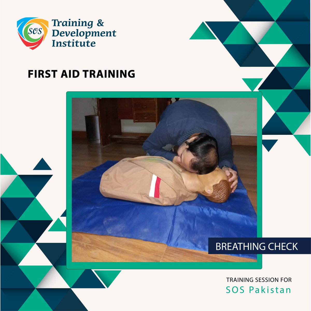 SOS_Training_'s tweet photo. First Aid Training program at SOS Training Institute. Book our training for your organization,
@arooj.malik@sospakistan.net or +92 331 4123291. #sostraininganddevelopmentinstitute #AroojMalik #SOS #professionaldevelopment#FirstAid https://t.co/Yu5K4HneCP