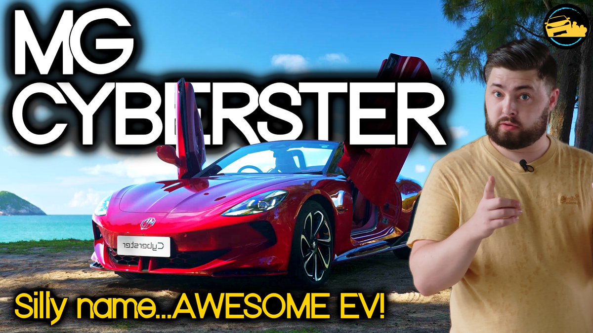ChinaDriven's tweet image. So two “sporty” EVs reviewed. Be sure to check out the reviews. Which one tickles your fancy?

🔴#MG Cyberster:
youtu.be/vi5LZWZQzHA

🔵#Neta GT:
youtu.be/aoCtXh_DBsg

#NetaGT #MGCyberster #Cyberster